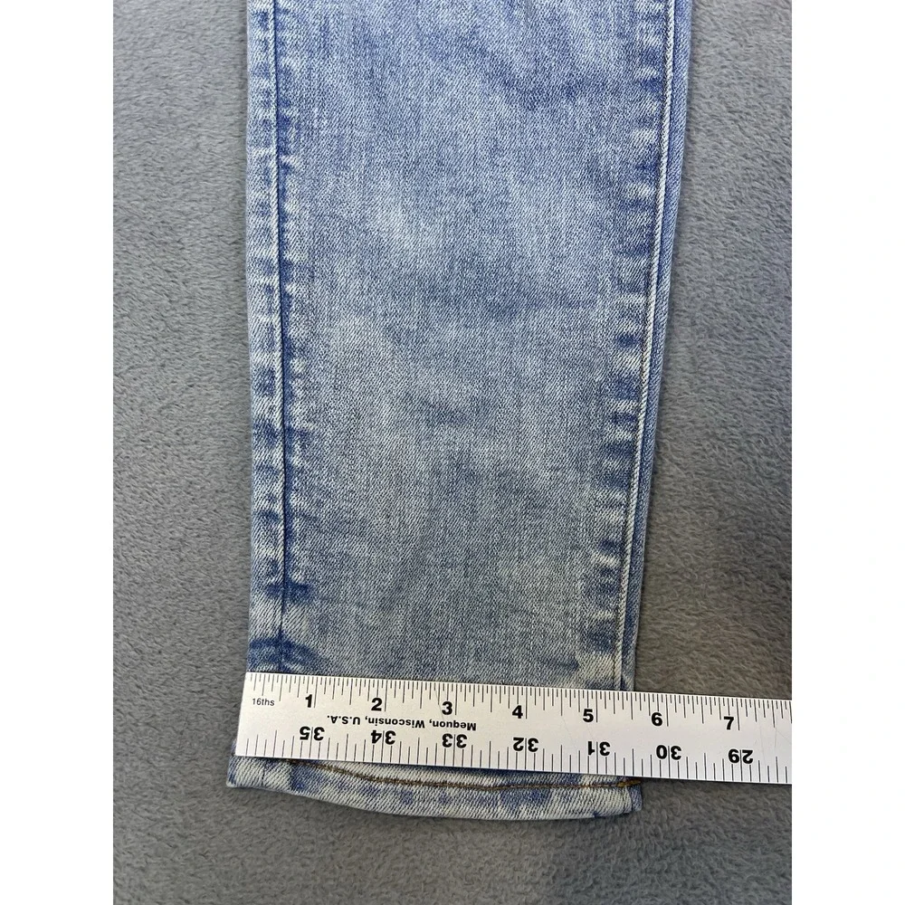 American Eagle Jeans Mens 26x28 Blue AirFlex Athletic Skinny Light Wash Stacked‎